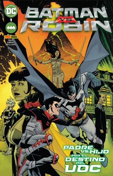 COMIC BATMAN VS ROBIN: LAZARUS PLANET VOL.01