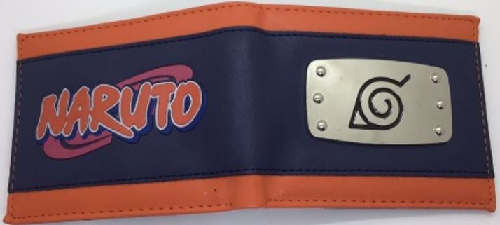 Cartera Naruto Konoha Azul/Naranja