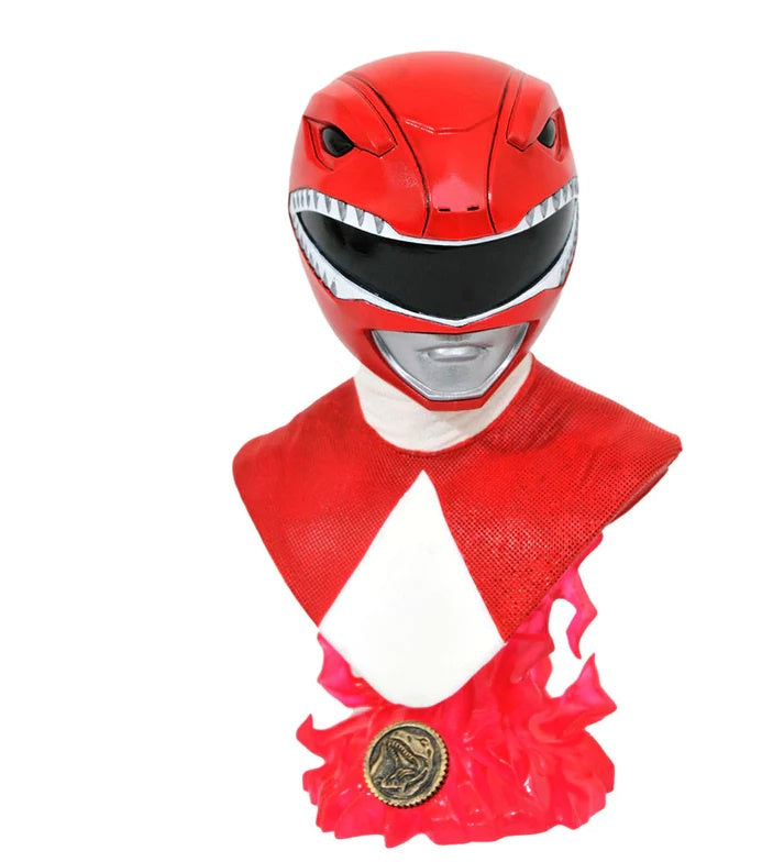 Power Rangers Diamond Select Toys Busto Red Ranger Escala 1:2