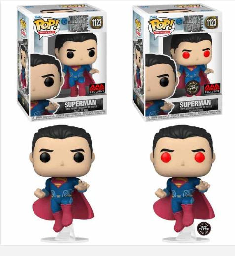 Funko Superman 1123 AAAnime Exclusive 2 Pack CHASE