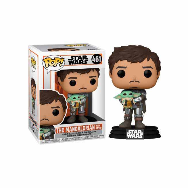 Funko Pop The mandalorian with  Grogu 461