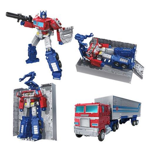 Transformers Earthrise Leader Optimus Prime Trailer