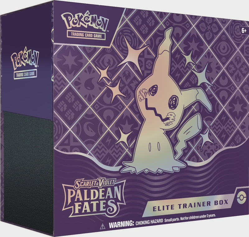 POKEMON TCG  Scarlet & Violet 4.5 - Paldean Fates Elite Trainer  Box - INGLES