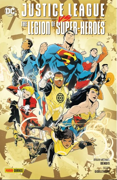 COMIC JUSTICE LEAGUE VS LEGION OF SUPERHEROES N.1