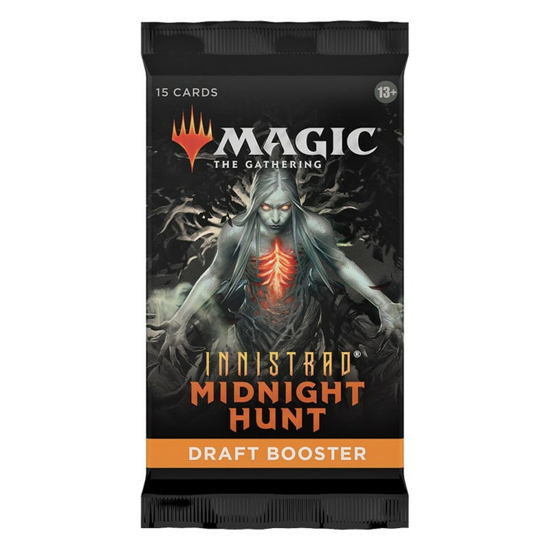 Magic the Gathering: Innistrad: Midnight Hunt Draft Booster - INGLÉS