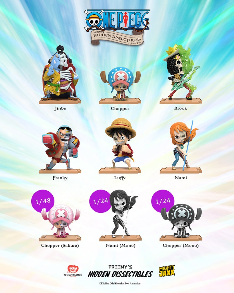 Mighty Jaxx Freeny's Hidden Dissectibles: One Piece Blind Box Wave 2