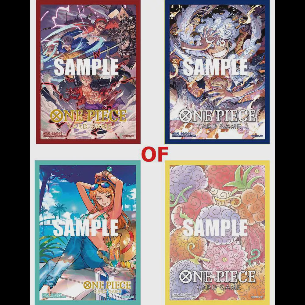 ONE PIECE TCG MICAS OFICIALES (4 TIPOS)