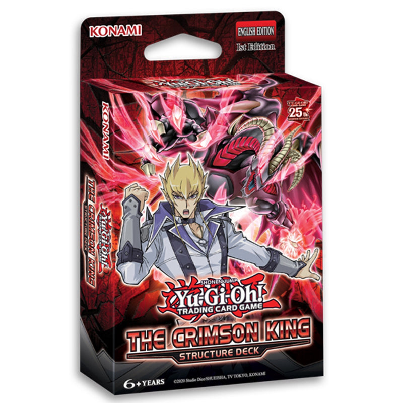 YU GI OH THE CRIMSON KING STRUCTURE DECK
