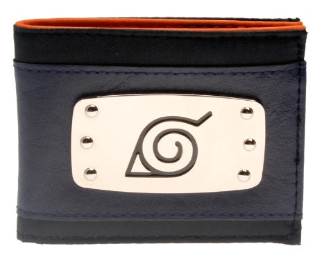 Cartera Naruto logo metal