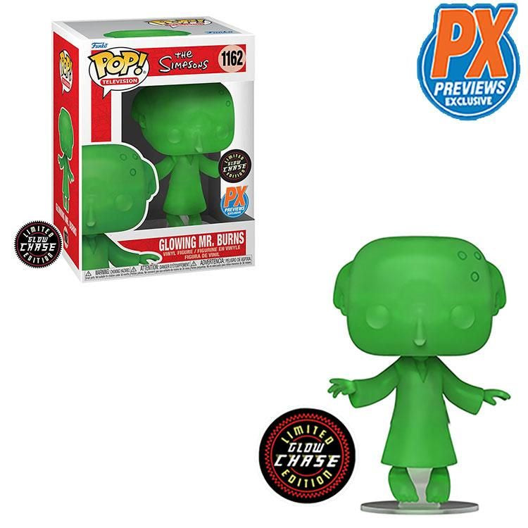 Funko Glowing Mr. Burns 1162 PX Exclusive CHASE