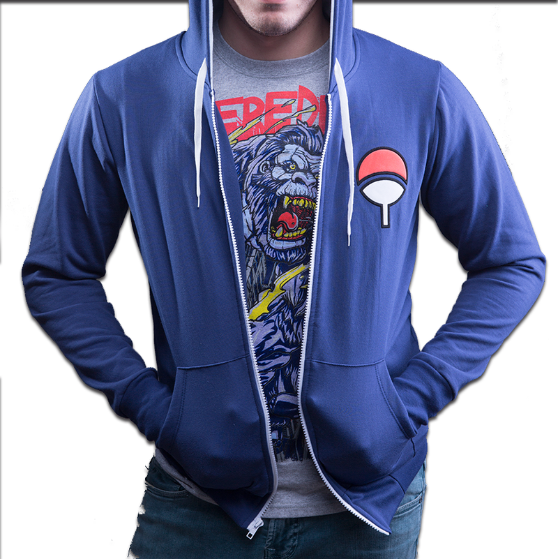 Sudadera Naruto azul Uchiha Large