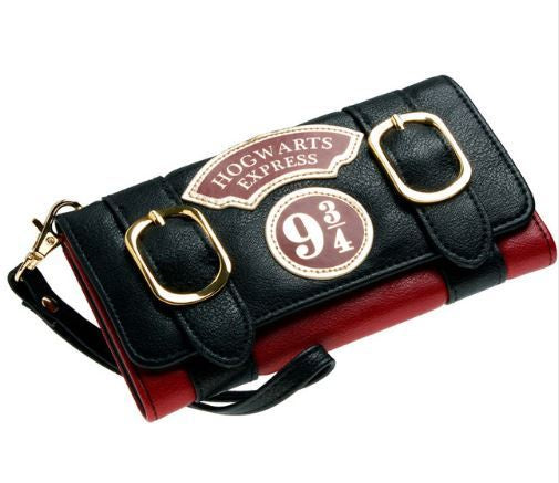 Cartera Piel Harry Potter 9 3/4 Negro