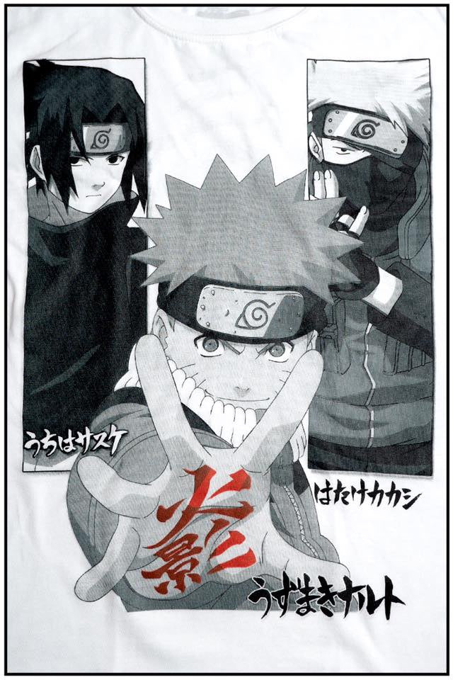 Camisa Heredia Naruto Manga