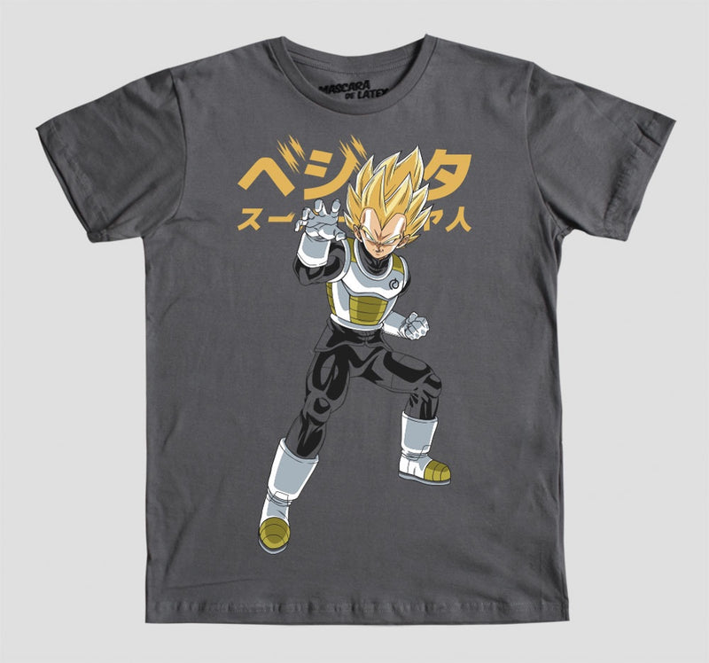 Hombre Vegeta SSJ Gris