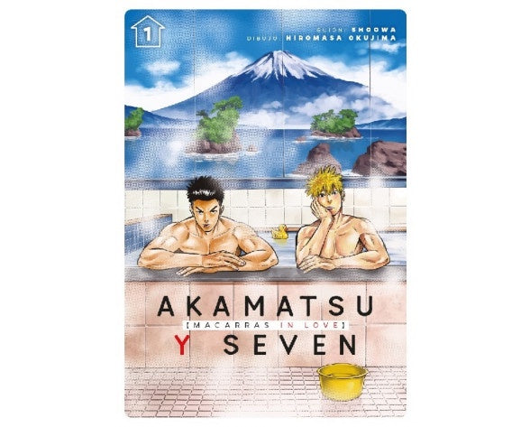 AKAMATSU Y SEVEN, MACARRAS IN LOVE 01 EUROPA-Mangas Españoles-TOMODOMO-Akibara Xpress