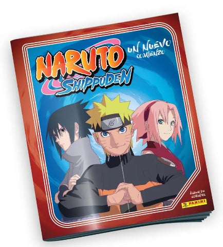ALBUM PASTA DURA NARUTO SHIPPUDEN 2023-Albums-PANINI-Akibara Xpress