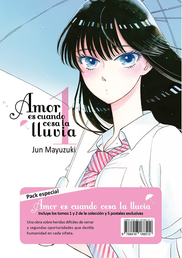 AMOR ES CUANDO CESA LA LLUVIA 1 Y 2 EUROPA-Mangas Españoles-TOMODOMO-Akibara Xpress