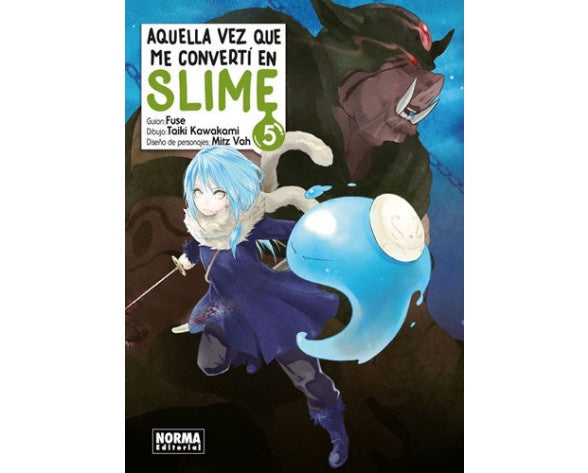 AQUELLA VEZ QUE ME CONVERTI EN SLIME 5 EUROPA-Mangas Españoles-NORMA-Akibara Xpress
