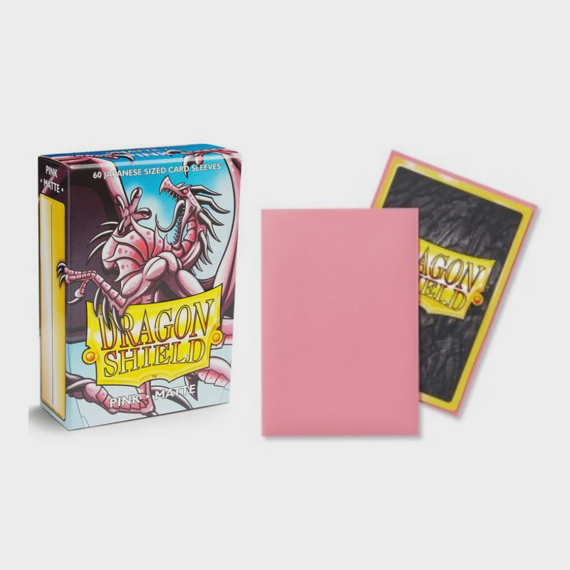 Dragon Shield MICAS: Japanese- Matte Pink (60 ct.)