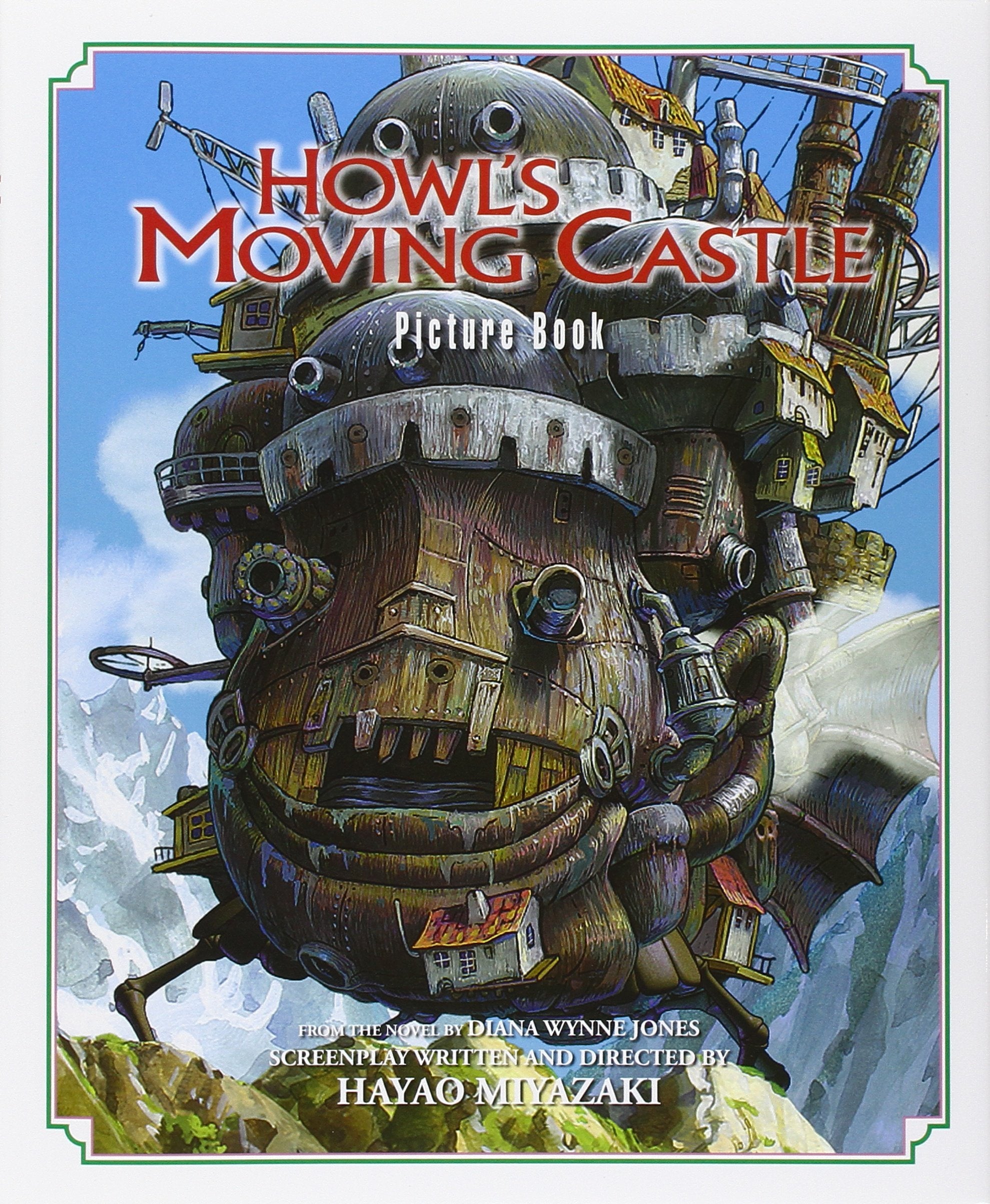 ART BOOK HOWL S MOVING CASTLE PICTURE BOOK INGLES-Mangas Ingles-Viz Media-Akibara Xpress