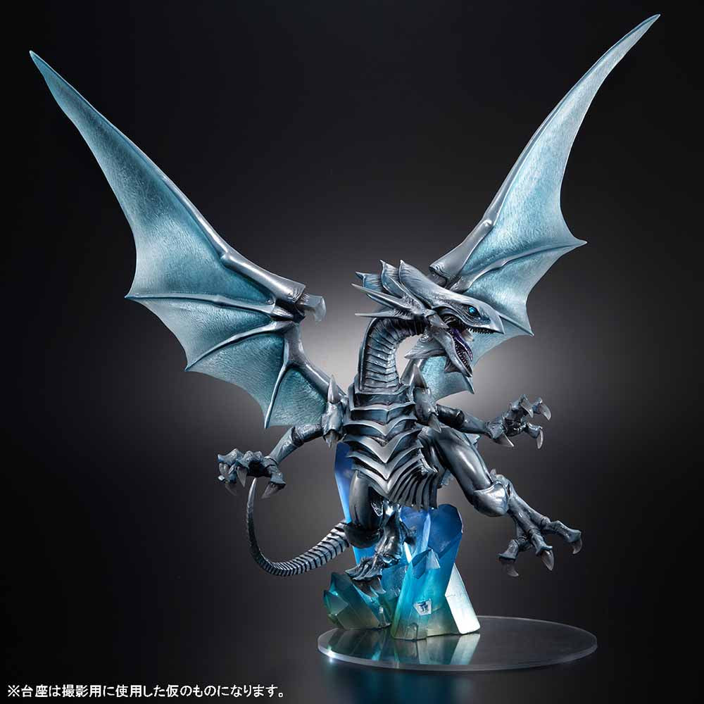 ART WORKS MONSTERS: Yu-Gi-Oh! Duel Monsters - Blue Eyes White Dragon ~Holographic Edition~-Figuras-MEGAHOUSE-Akibara Xpress