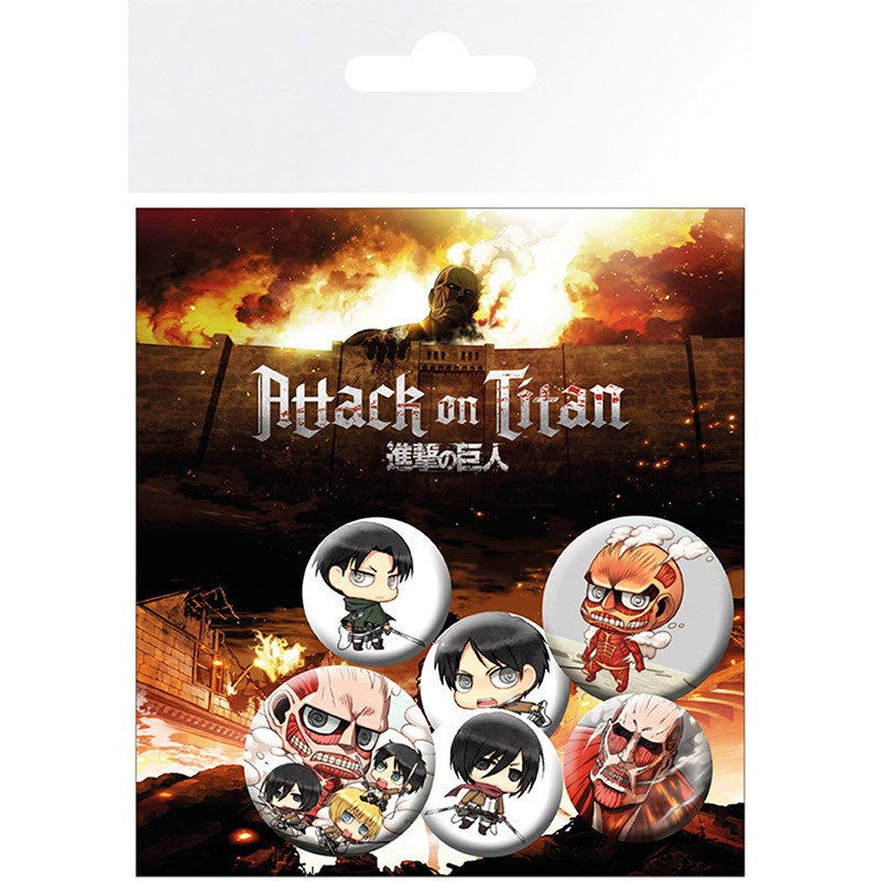 PINES ATTACK ON TITAN TEMPORADA 1