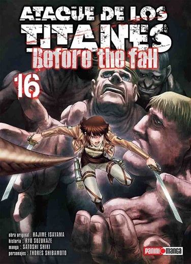 ATTACK ON TITAN BEFORE THE FALL N.16-Mangas Panini-PANINI-Akibara Xpress