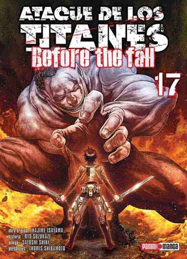ATTACK ON TITAN BEFORE THE FALL N.17-Mangas Panini-PANINI-Akibara Xpress