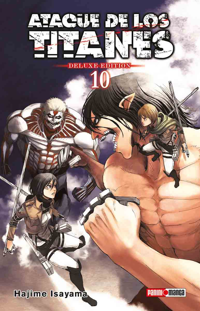 ATTACK ON TITAN DELUXE EDITION (2 IN 1) N.10-Mangas Panini-PANINI-Akibara Xpress