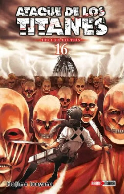 ATTACK ON TITAN DELUXE EDITION (2 IN 1) N.16-Mangas Panini-PANINI-Akibara Xpress