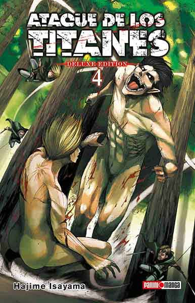 ATTACK ON TITAN DELUXE EDITION (2 IN 1) N.4-Mangas Panini-PANINI-Akibara Xpress
