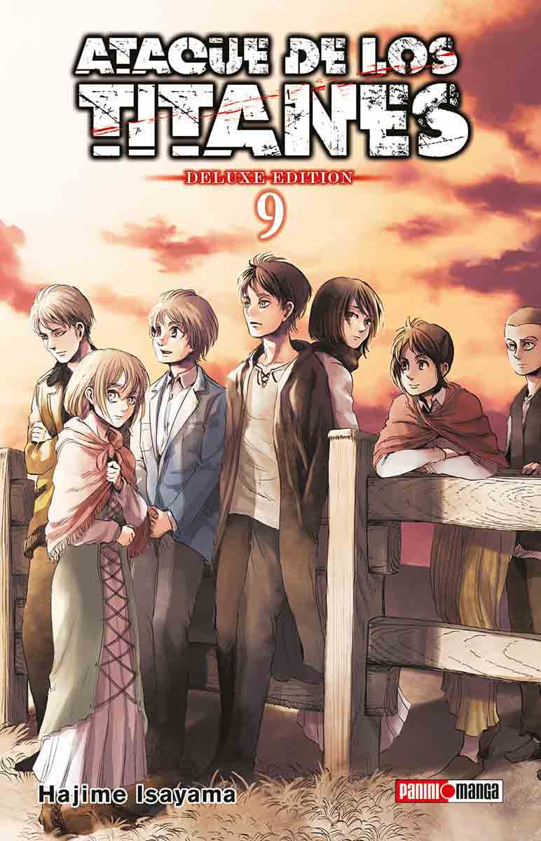 ATTACK ON TITAN DELUXE EDITION (2 IN 1) N.9-Mangas Panini-PANINI-Akibara Xpress