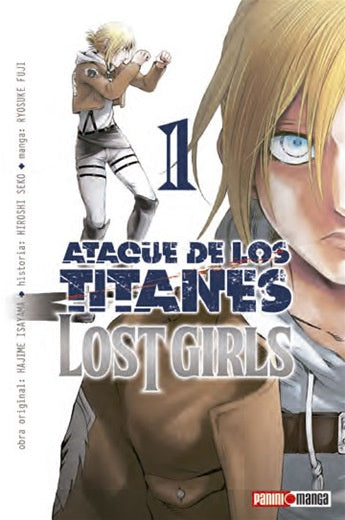 ATTACK ON TITAN LOST GIRLS N.1-Mangas Panini-PANINI-Akibara Xpress