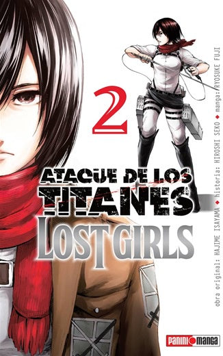 ATTACK ON TITAN LOST GIRLS N.2-Mangas Panini-PANINI-Akibara Xpress