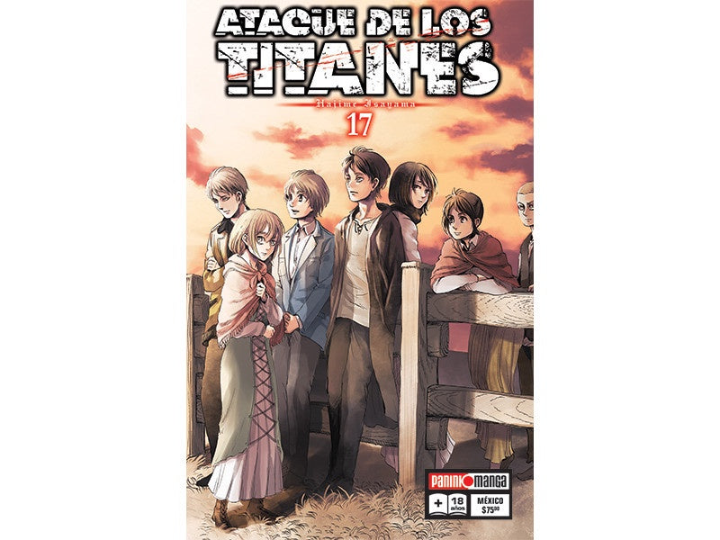 ATTACK ON TITAN N.17-Mangas Panini-PANINI-Akibara Xpress