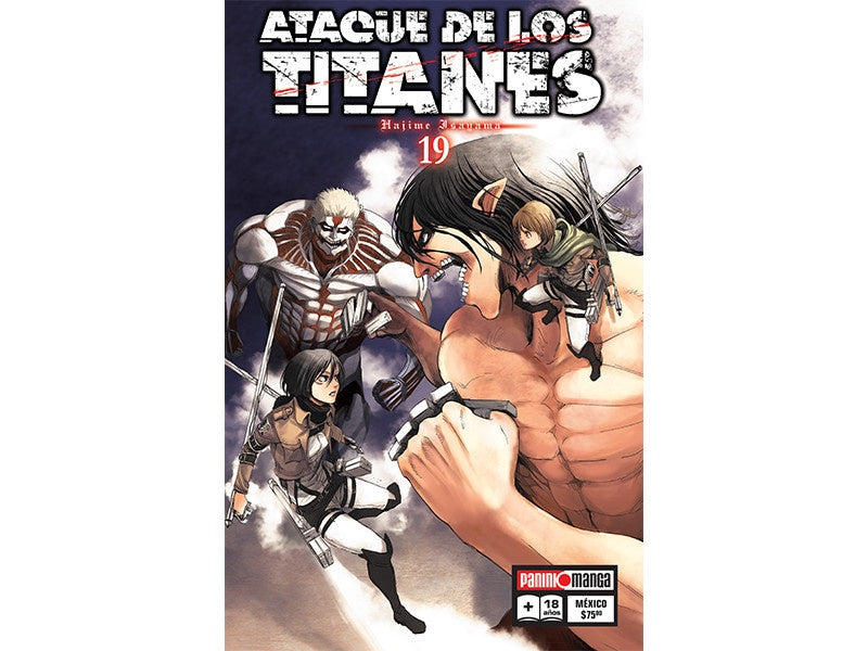 ATTACK ON TITAN N.19-Mangas Panini-PANINI-Akibara Xpress