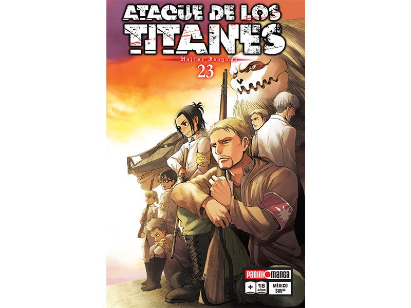ATTACK ON TITAN N.23-Mangas Panini-PANINI-Akibara Xpress