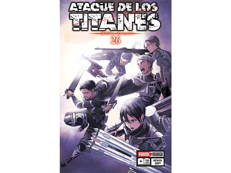 ATTACK ON TITAN N.26-Mangas Panini-PANINI-Akibara Xpress