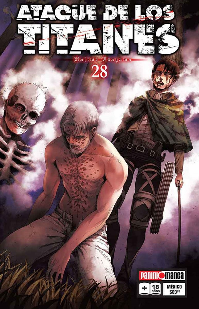 ATTACK ON TITAN N.28-Mangas Panini-PANINI-Akibara Xpress