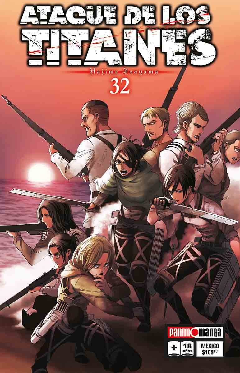 ATTACK ON TITAN N.32-Mangas Panini-PANINI-Akibara Xpress