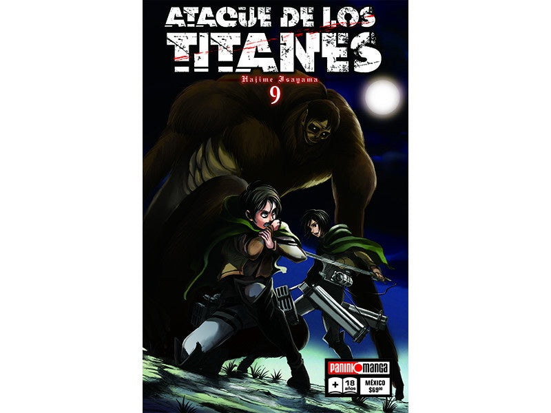 ATTACK ON TITAN N.9-Mangas Panini-PANINI-Akibara Xpress
