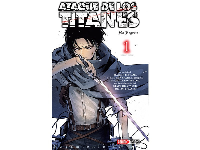 ATTACK ON TITAN NO REGRETS N.1-Mangas Panini-PANINI-Akibara Xpress