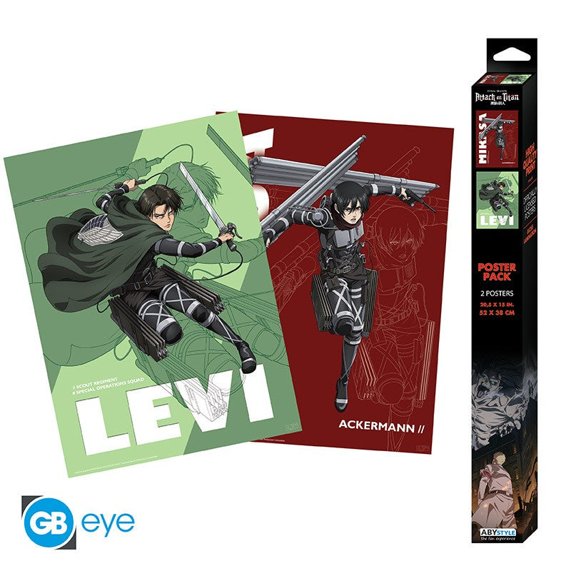 ATTACK ON TITAN - Boxed Poster Set, Series 1