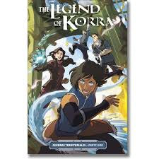 AVATAR LA LEYENDA DE KORRA GUERRAS TERRITORIALES PARTE 1-Mangas Kamite-Manga Kamite-Akibara Xpress
