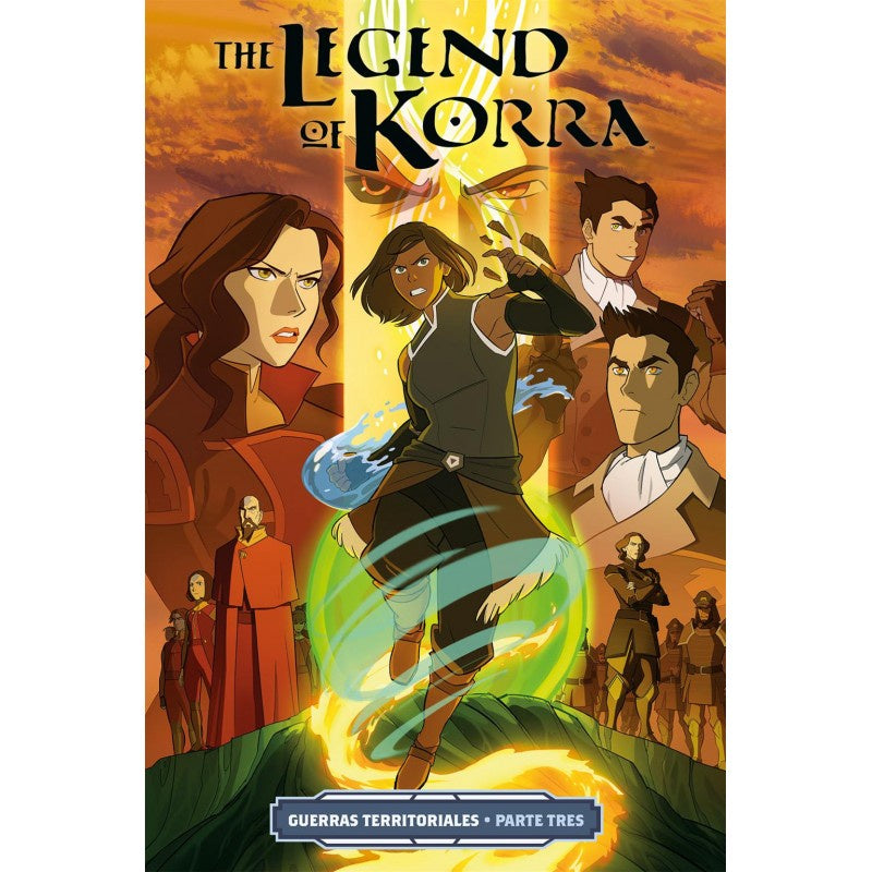 AVATAR LA LEYENDA DE KORRA GUERRAS TERRITORIALES PARTE 3-Mangas Kamite-Manga Kamite-Akibara Xpress