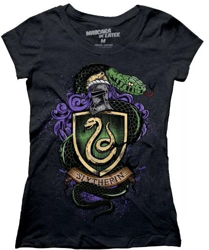 Mujer Slytherin Gris obscuro CH