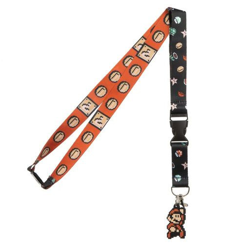 Lanyard Super Mario Con Llavero