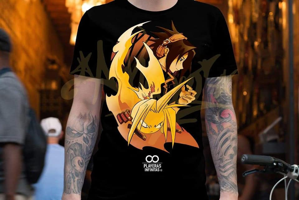 PLAYERA SHAMAN KING YOH ASAKURA