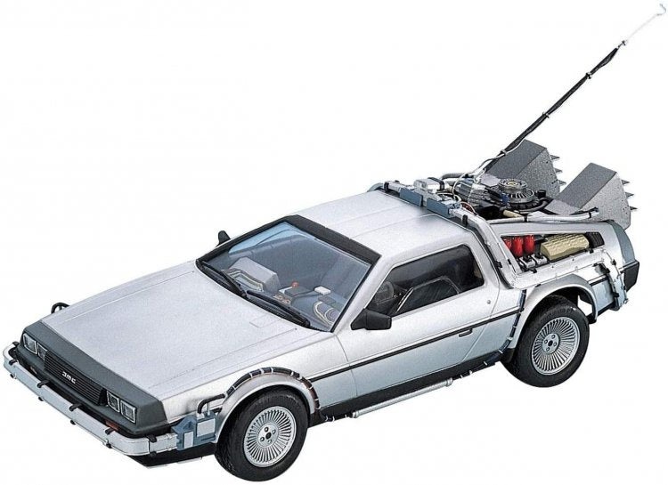 BACK TO THE FUTURE DeLorean-Figuras-BANDAI-Akibara Xpress
