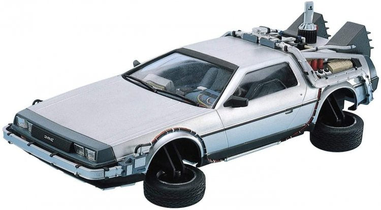 BACK TO THE FUTURE PART 2 DeLorean-Figuras-BANDAI-Akibara Xpress